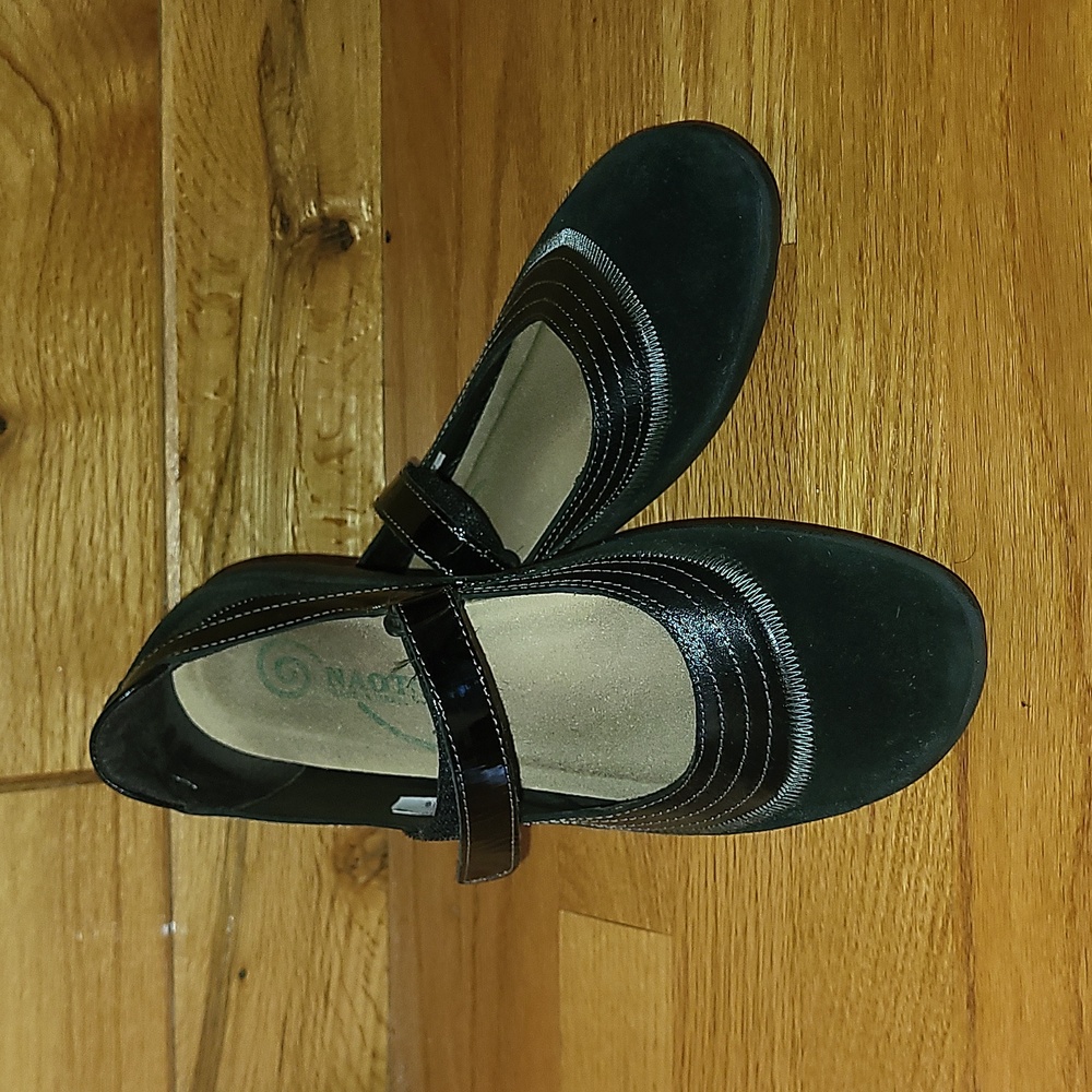NAOT Black Mary Jane Size 38